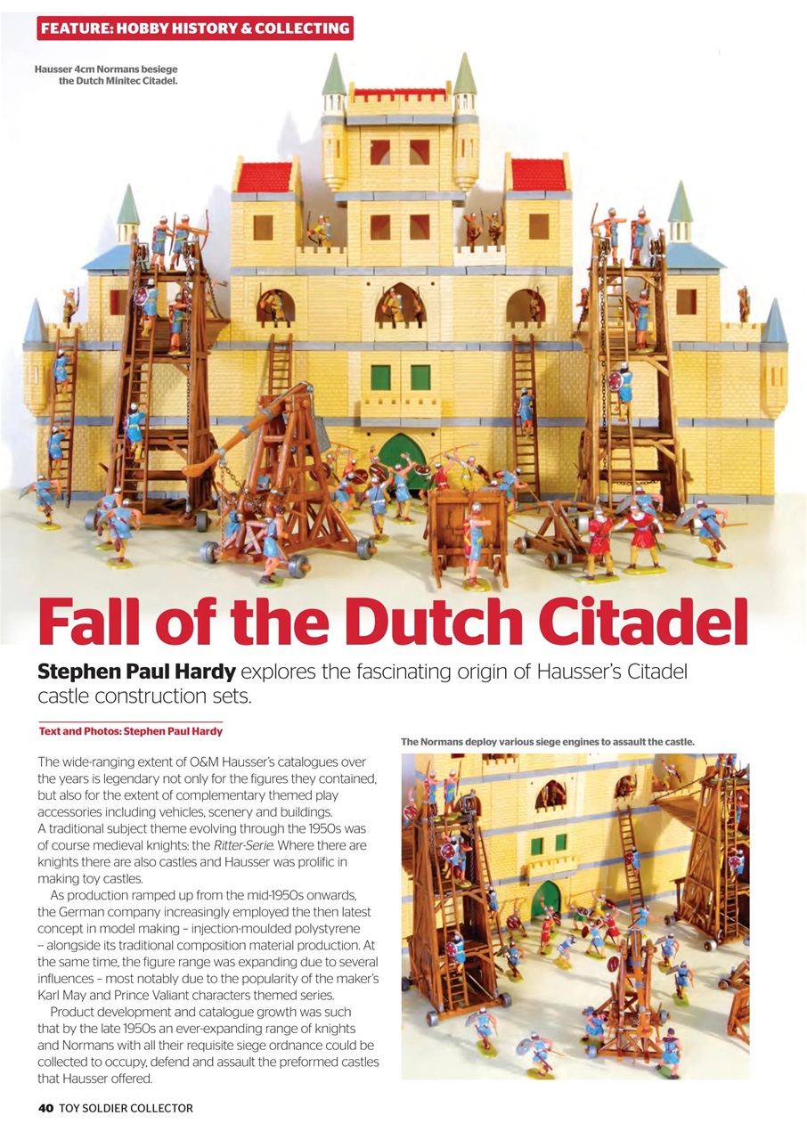 Toy Soldier Collector and Historical Figures Preview Pages