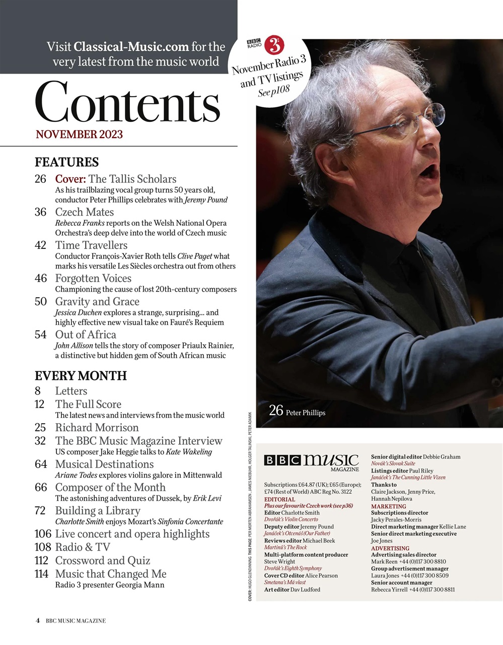 BBC Music Magazine Preview Pages