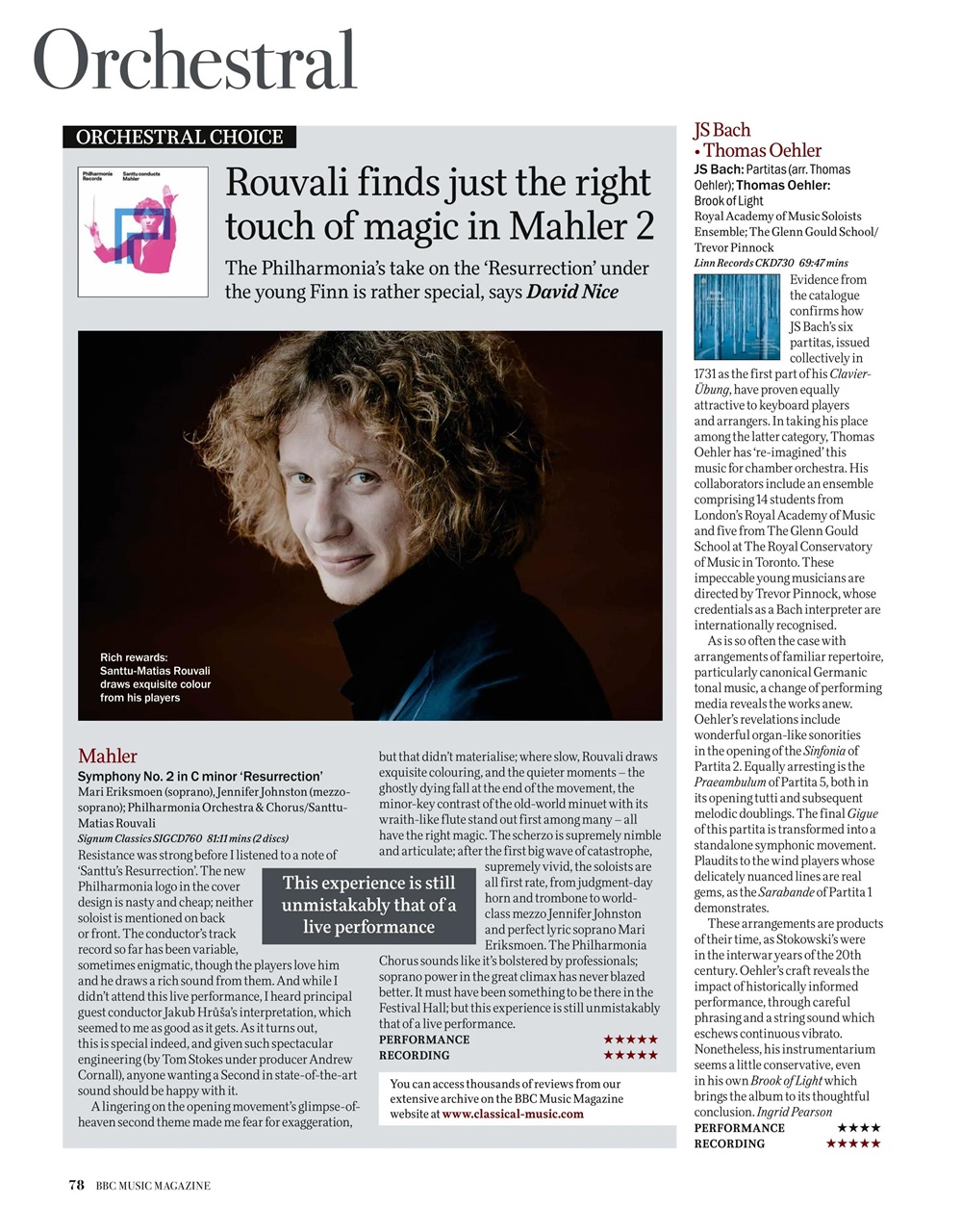 BBC Music Magazine Preview Pages