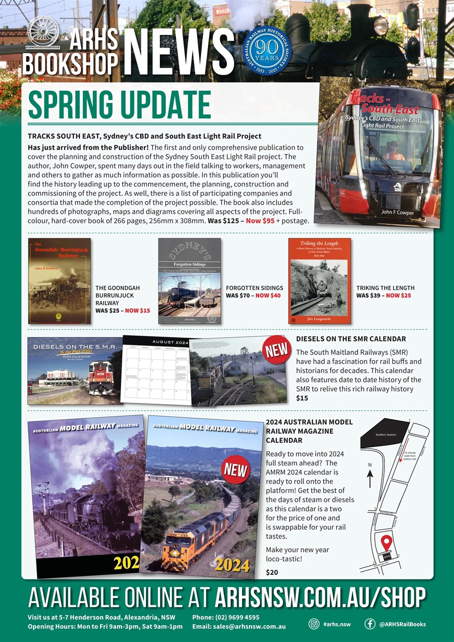 Australian Railway History Preview Pages