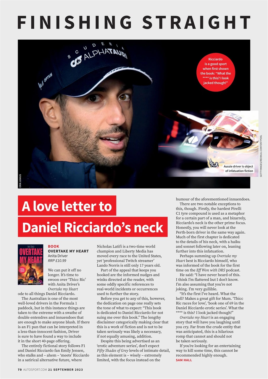 Autosport Preview Pages