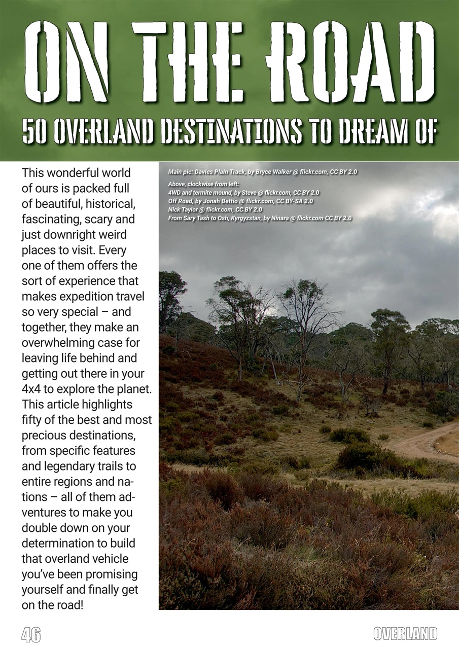 Overlander 4X4 Preview Pages