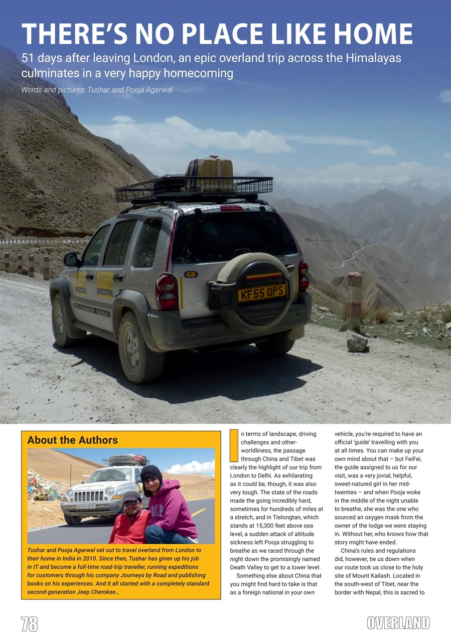 Overlander 4X4 Preview Pages