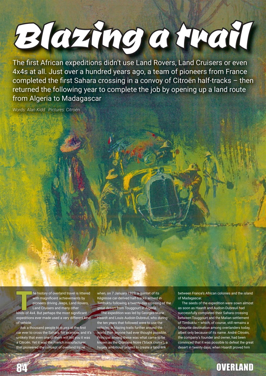 Overlander 4X4 Preview Pages