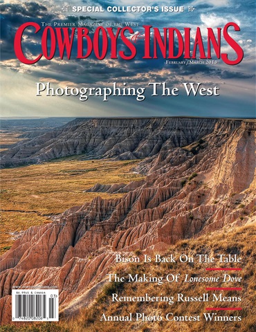 Cowboys and Indians issue January 2013