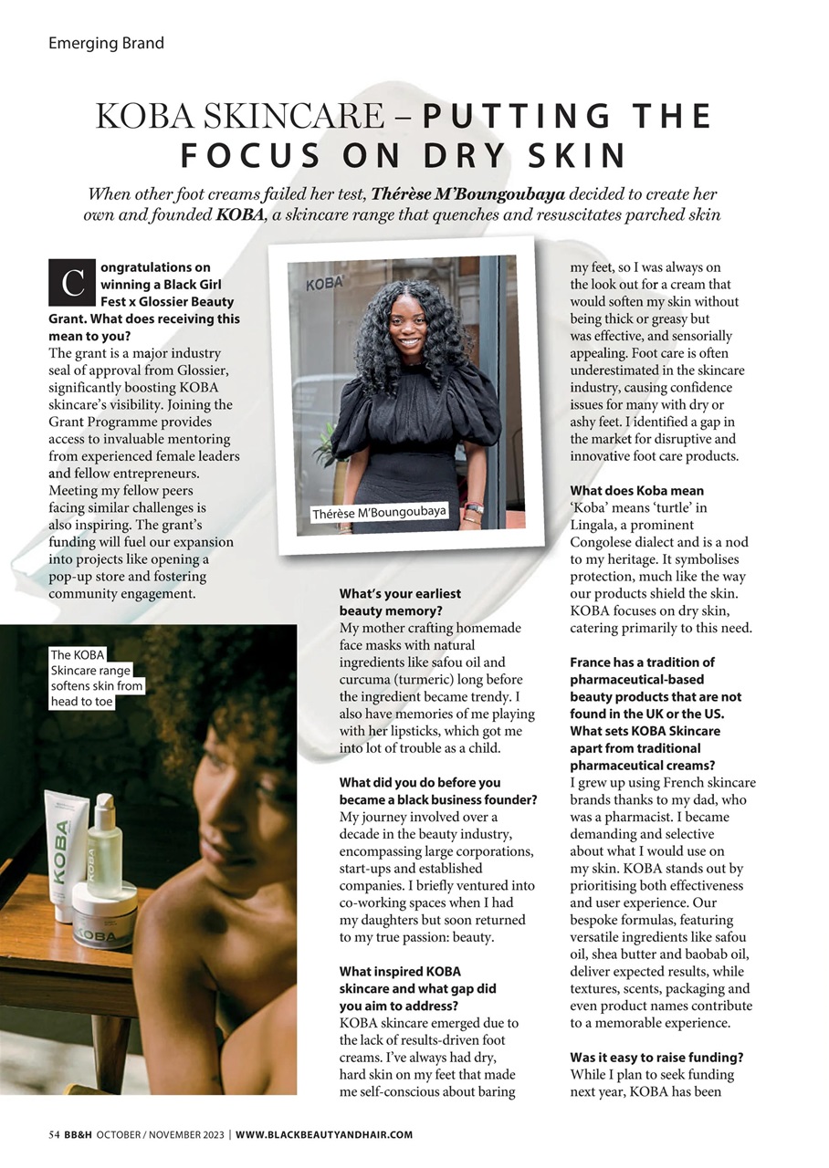 Black Beauty & Hair – the UK's No. 1 Black magazine Preview Pages