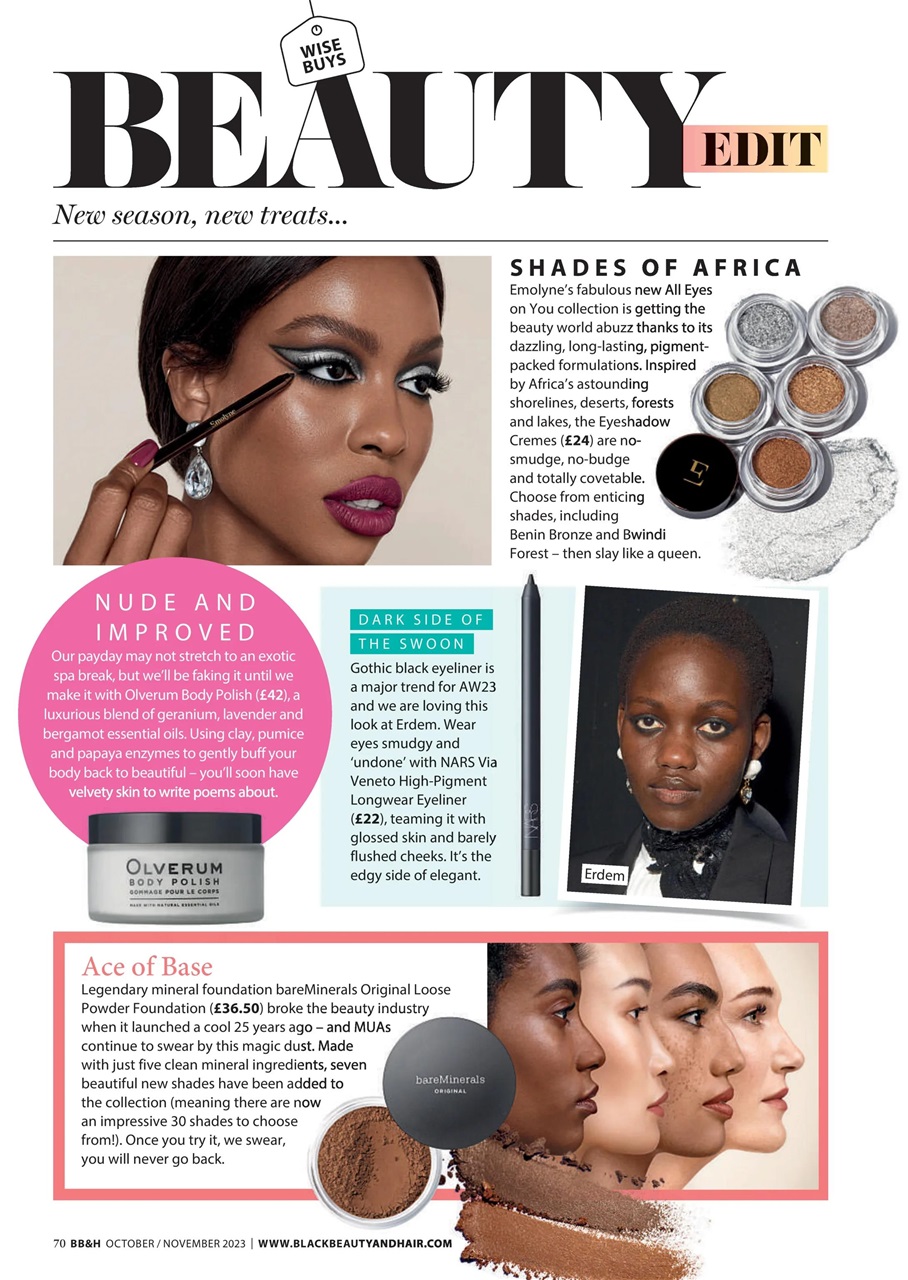 Black Beauty & Hair – the UK's No. 1 Black magazine Preview Pages