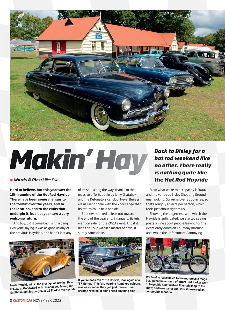 Custom Car Preview Pages