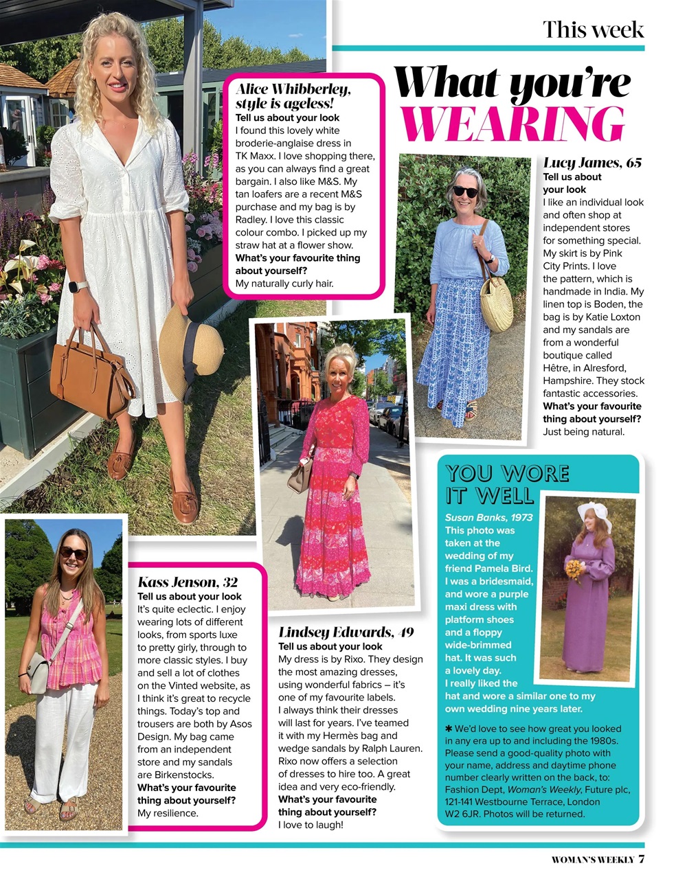 Woman's Weekly Preview Pages