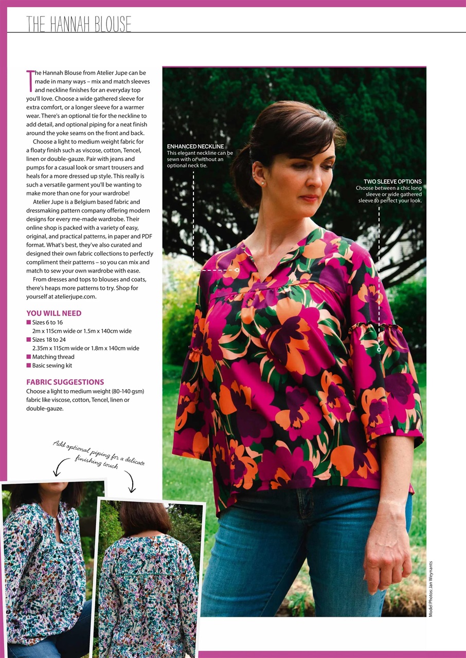 Simply Sewing Preview Pages