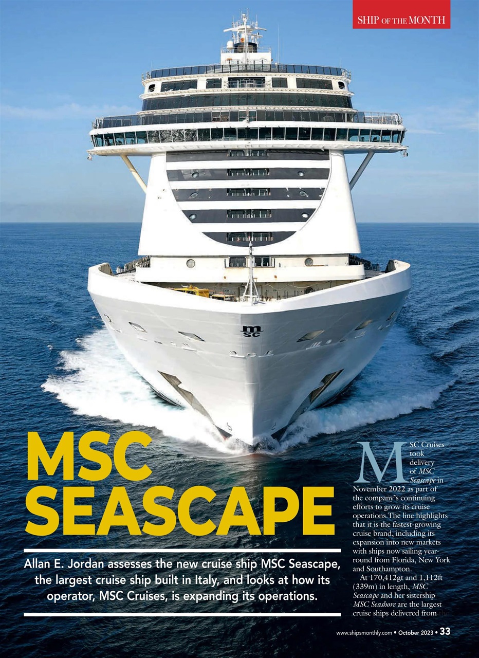 Ships Monthly Preview Pages