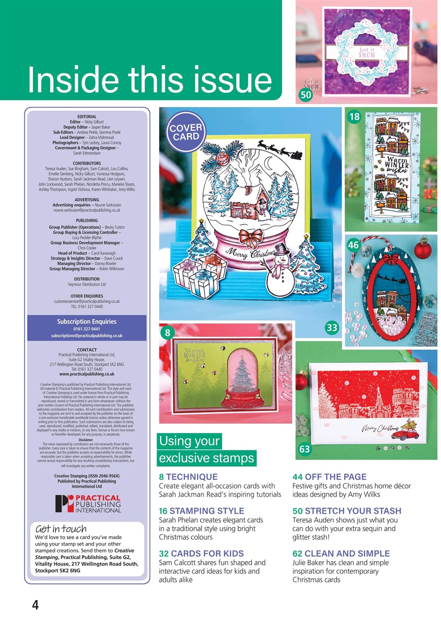 Creative Stamping Preview Pages