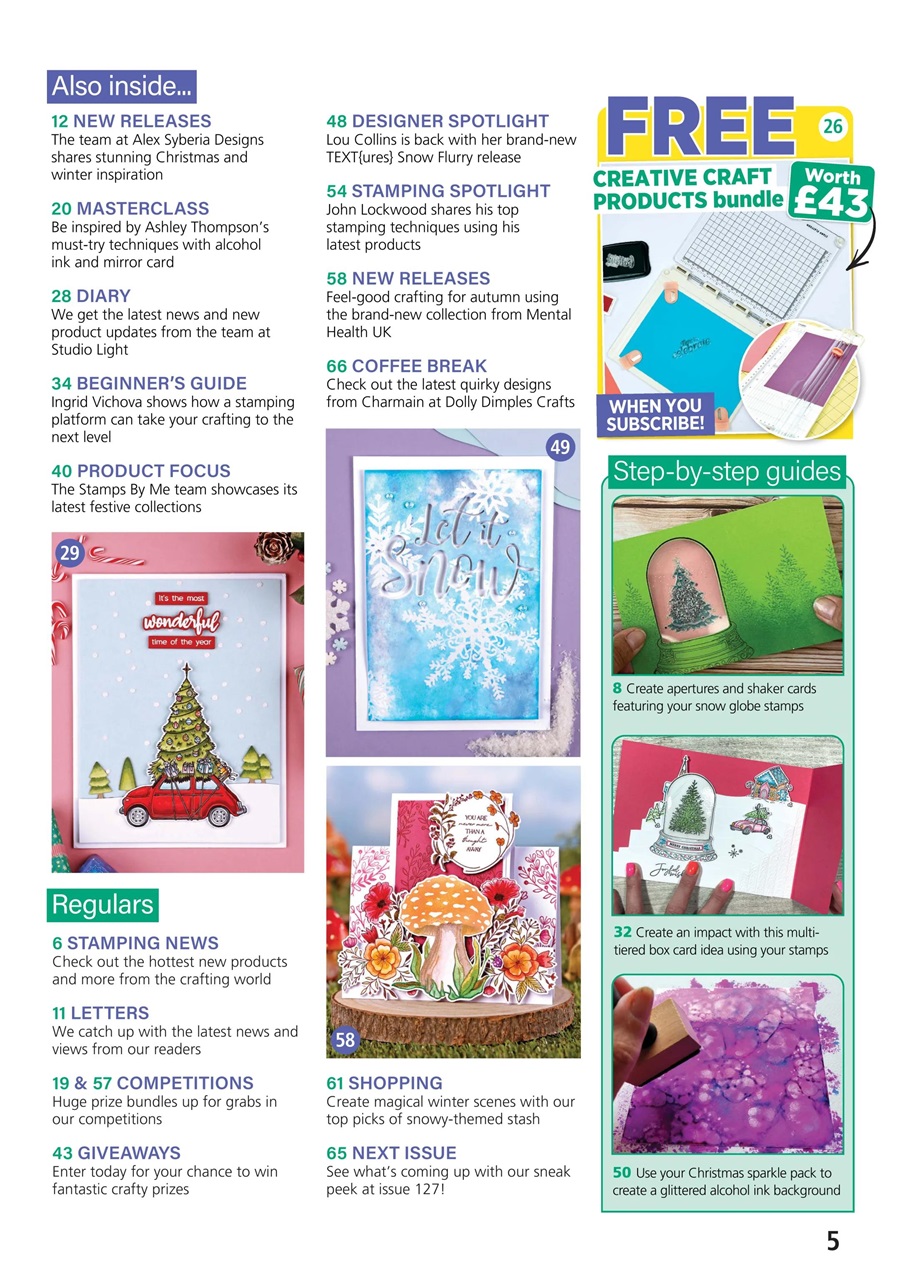 Creative Stamping Preview Pages