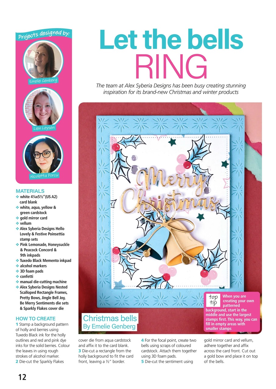 Creative Stamping Preview Pages