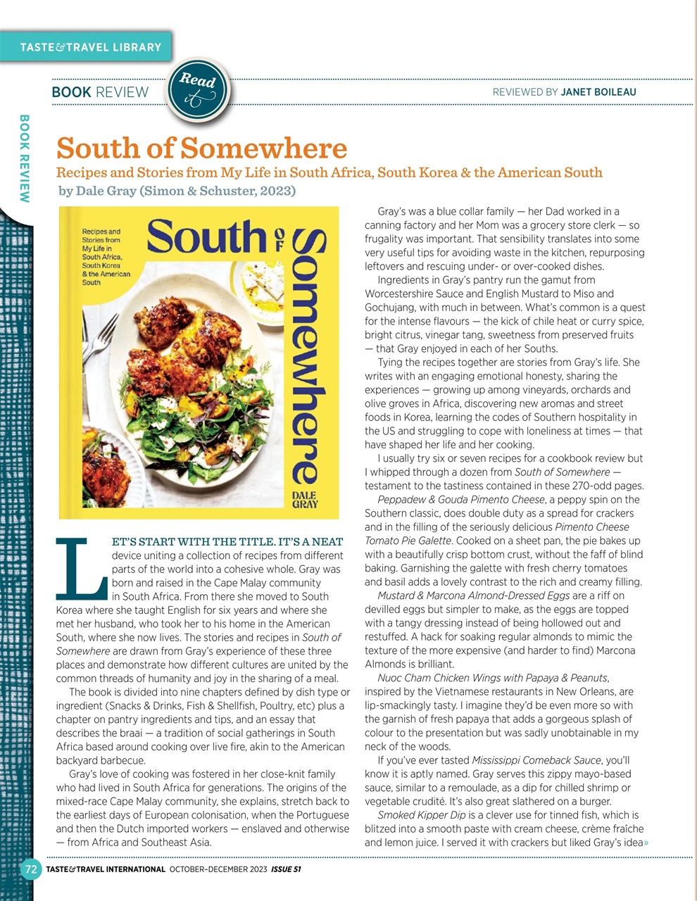 Taste & Travel International Preview Pages