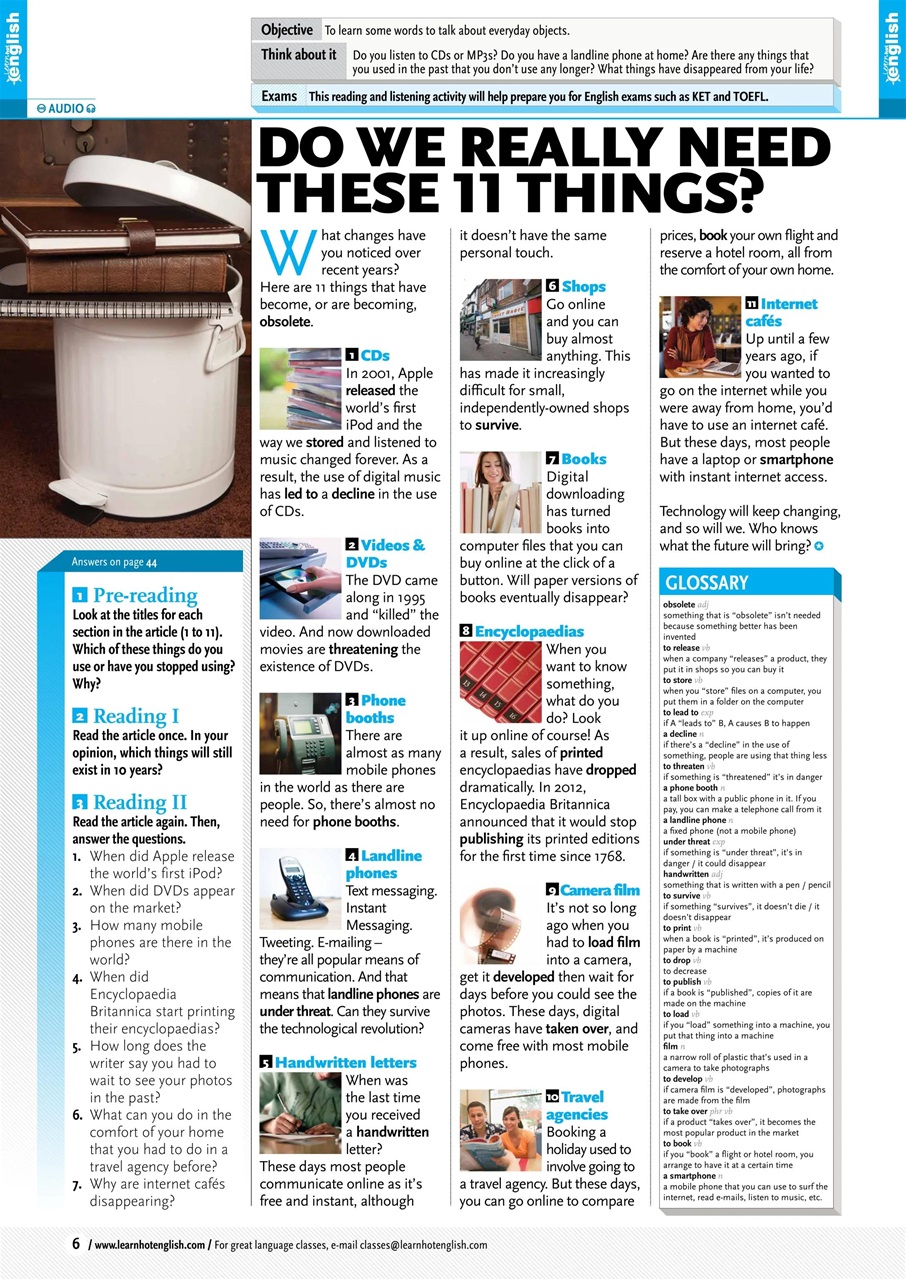 Learn Hot English Preview Pages