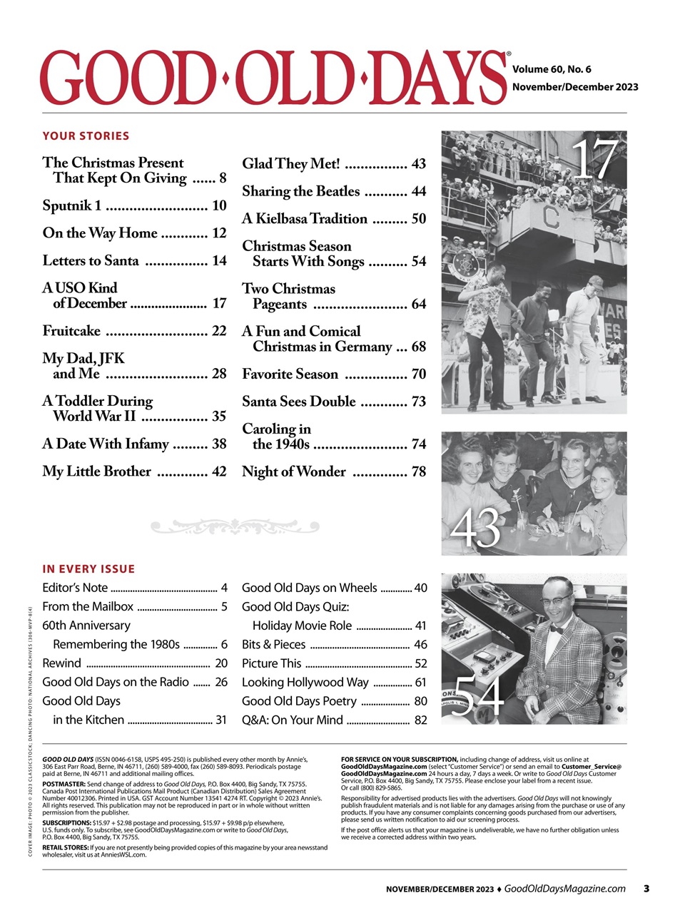 Good Old Days Preview Pages