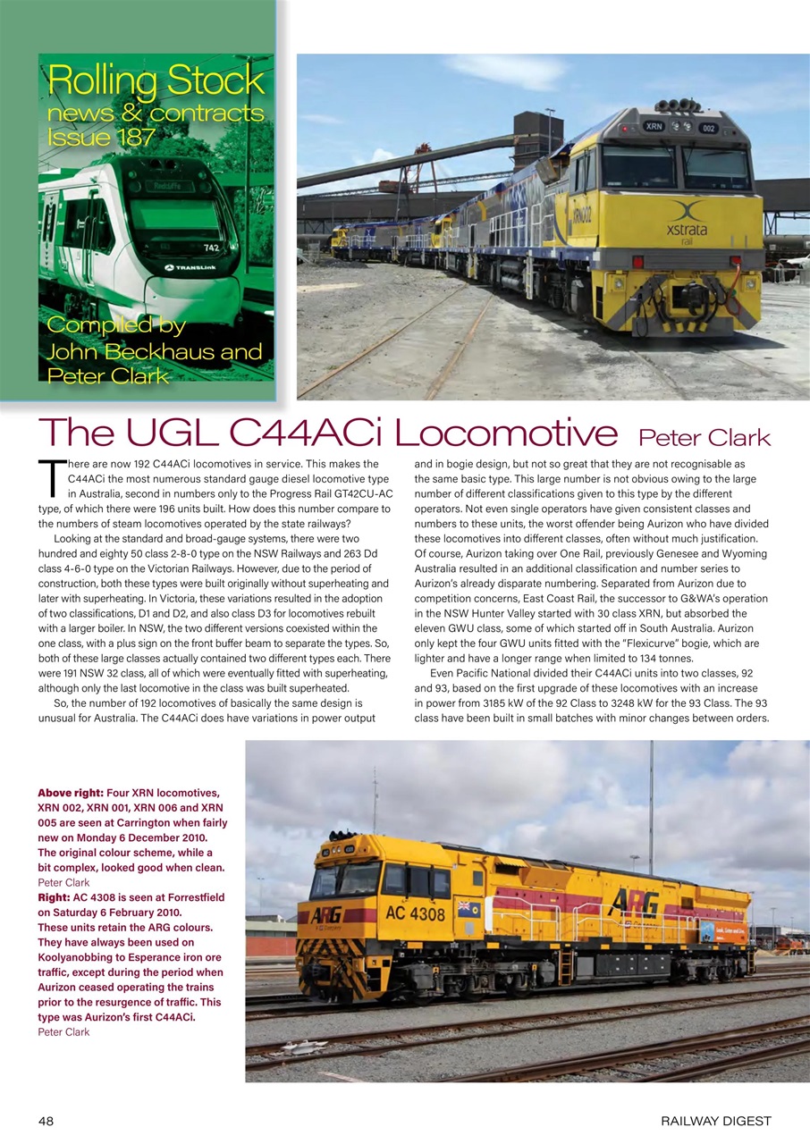 Railway Digest Preview Pages