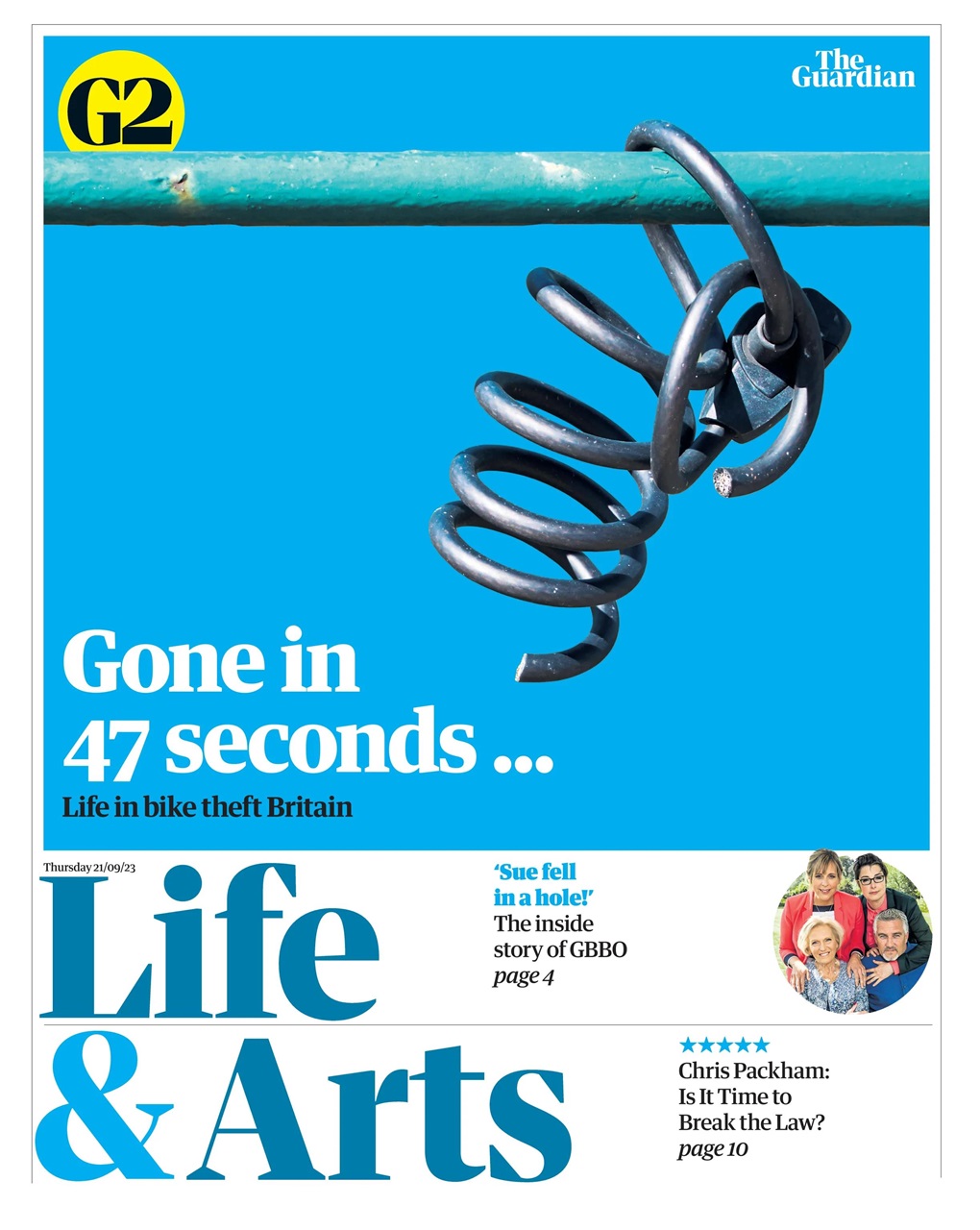 The Guardian Newspaper Preview Pages