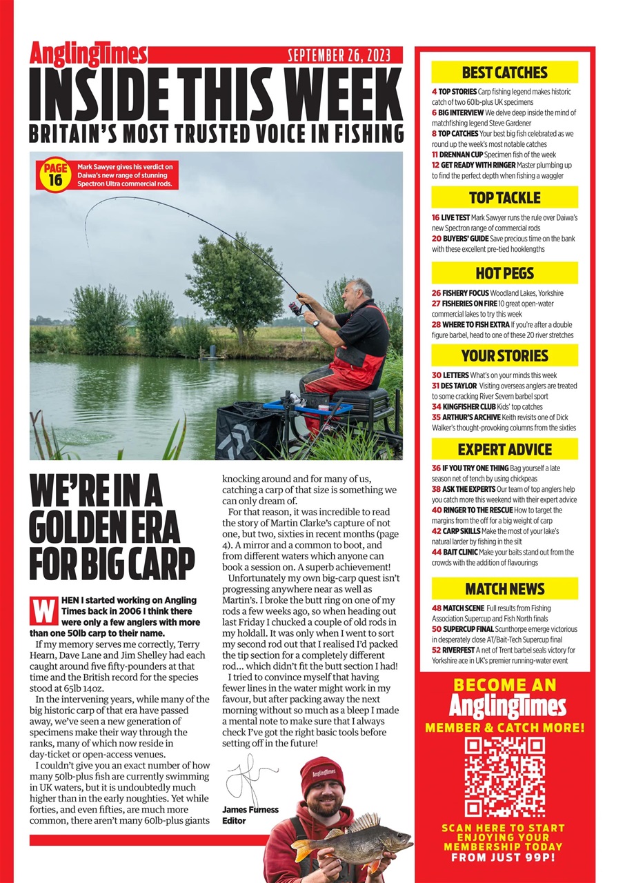 Angling Times Preview Pages