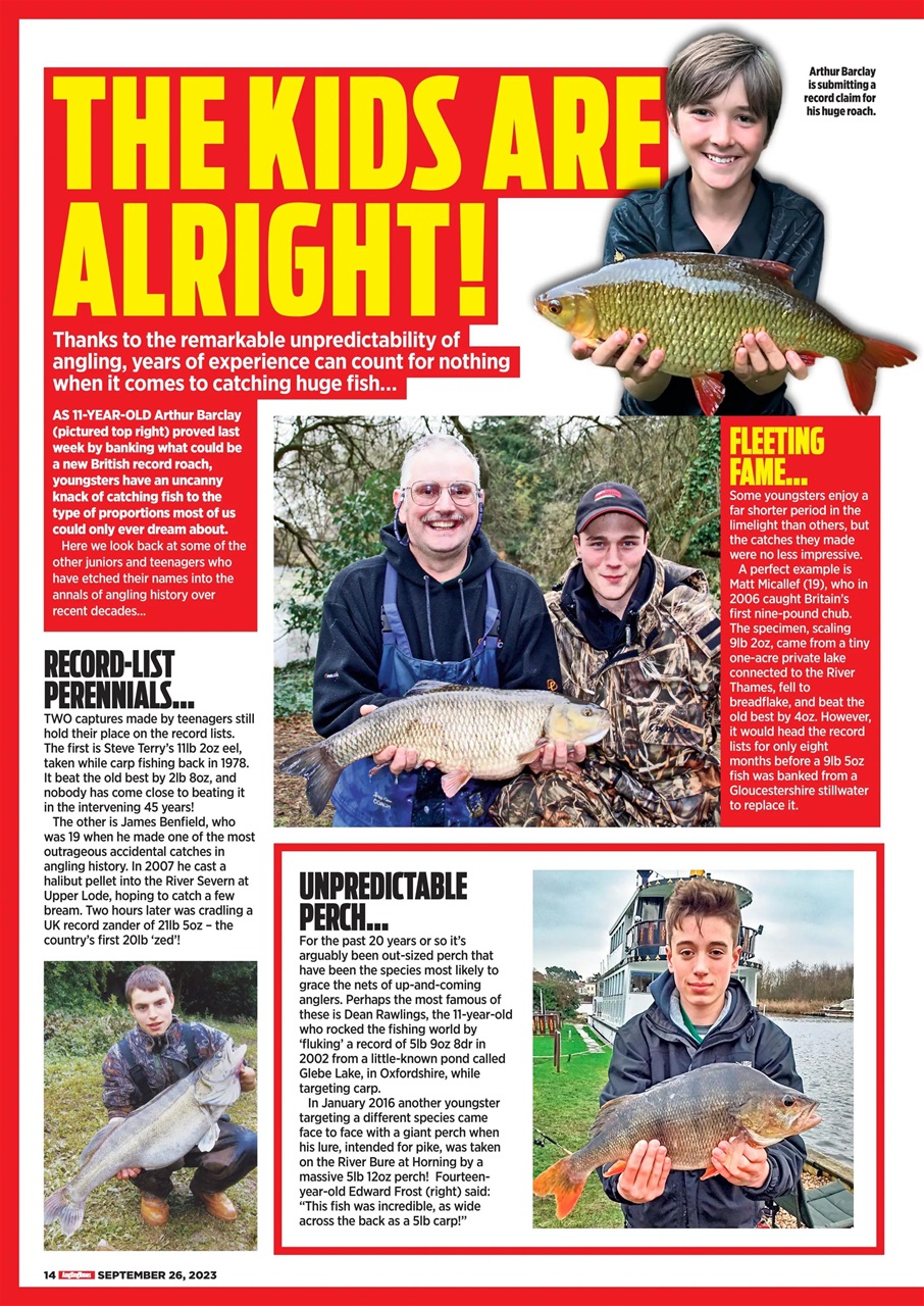 Angling Times Preview Pages