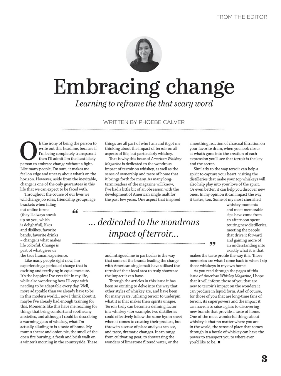 American Whiskey Magazine Preview Pages