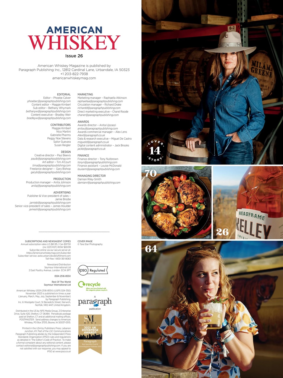 American Whiskey Magazine Preview Pages
