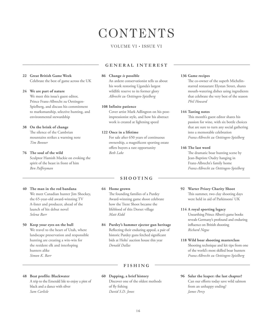 Fieldsports Journal Preview Pages