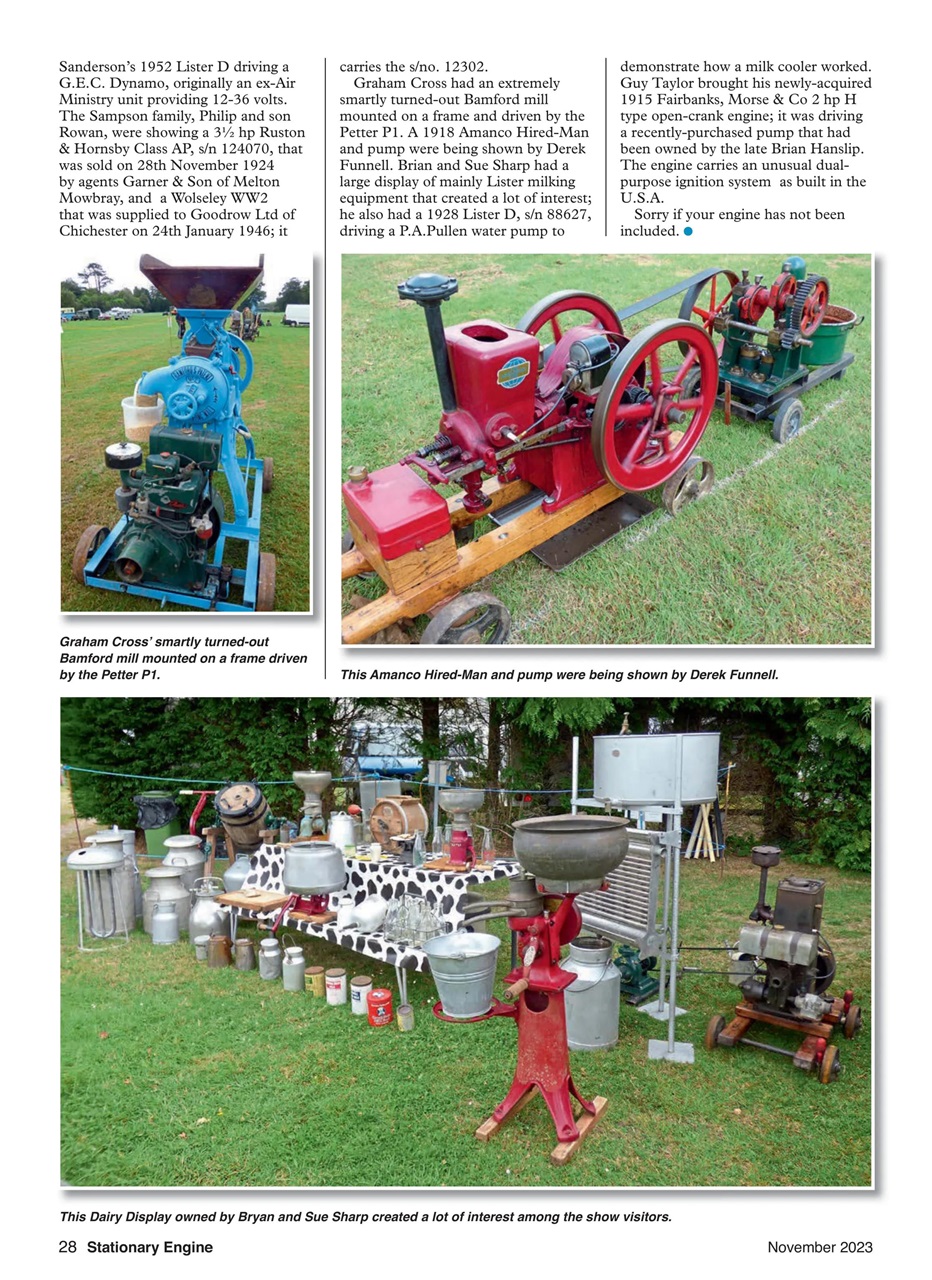 Stationary Engine Preview Pages