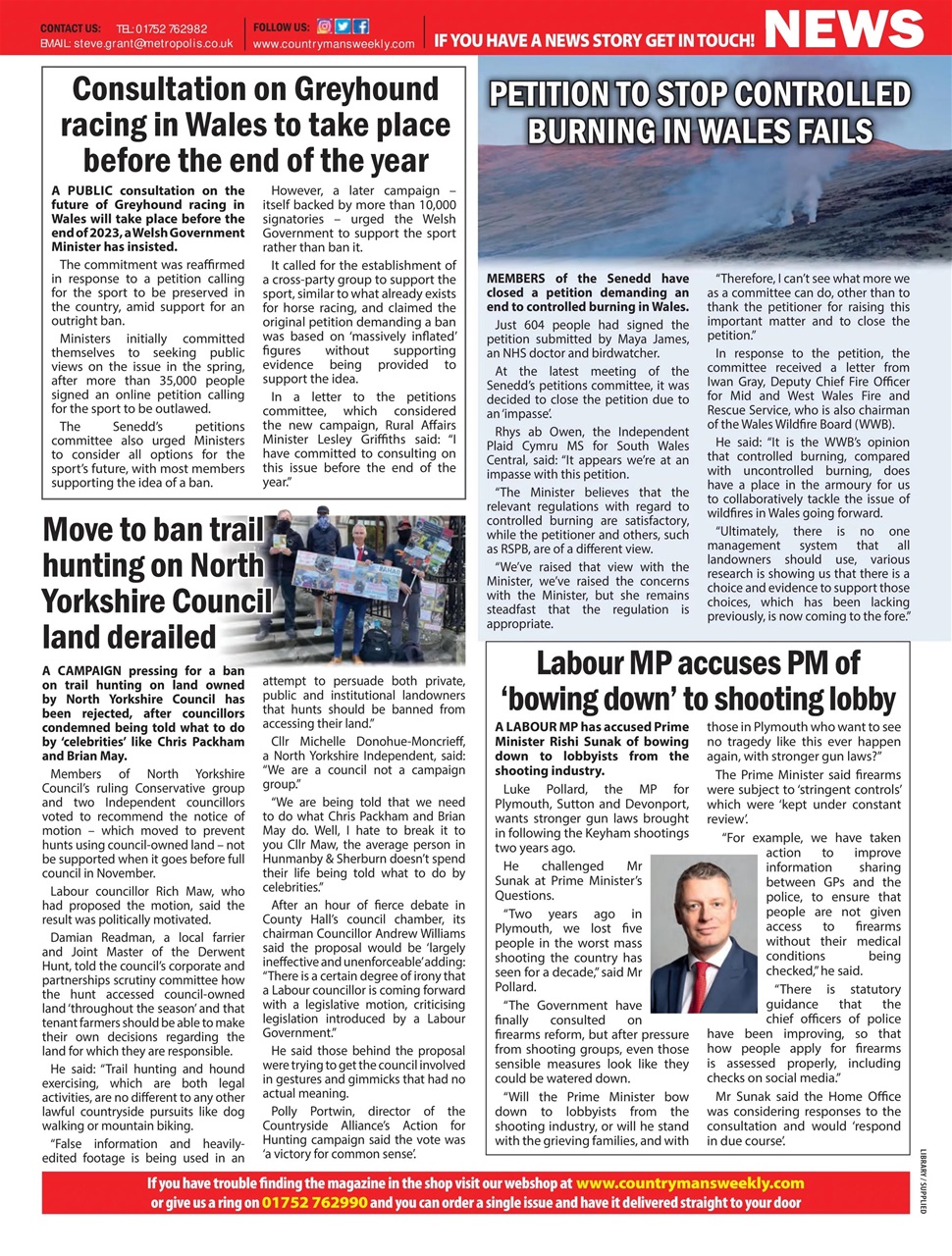 Countryman's Weekly Preview Pages