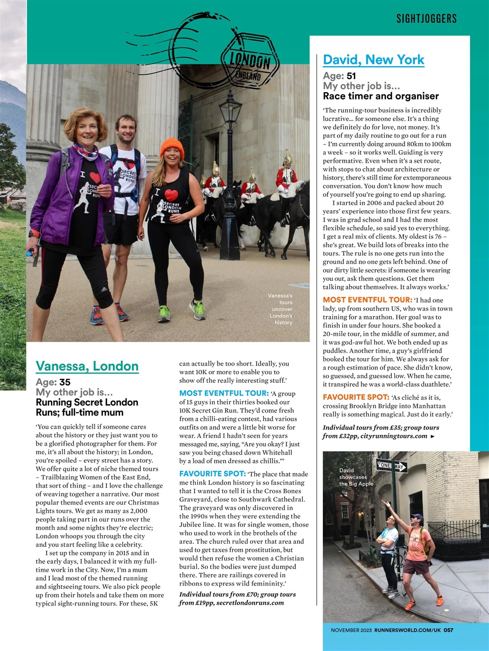 Runner's World Preview Pages