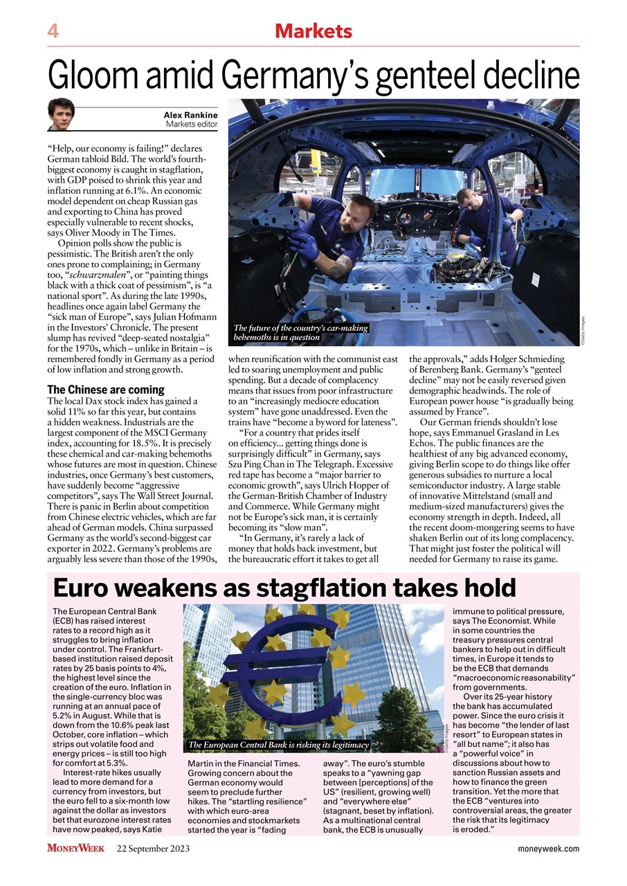 MoneyWeek Preview Pages