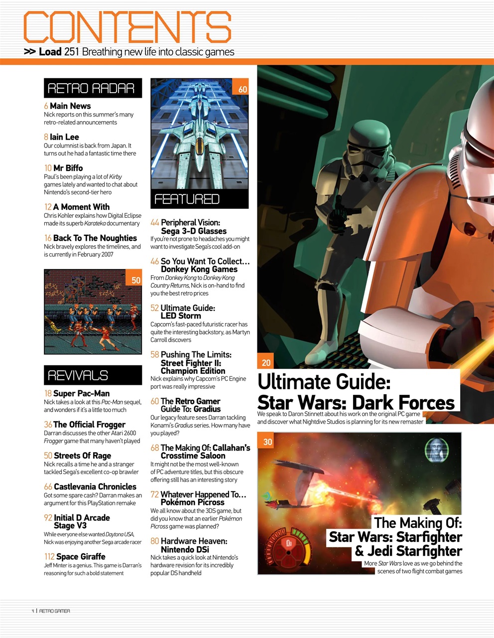 Retro Gamer Preview Pages