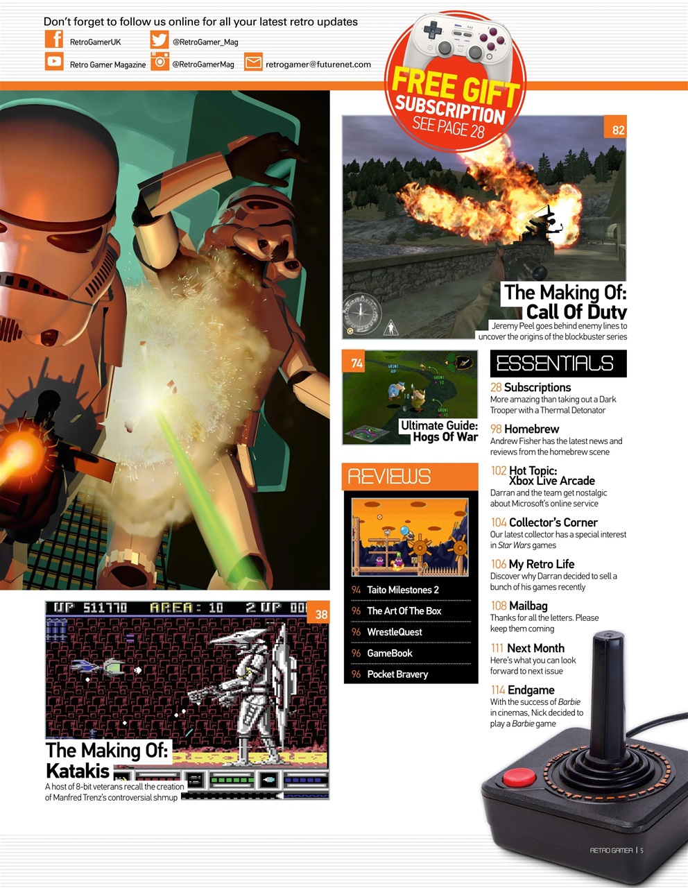 Retro Gamer Preview Pages