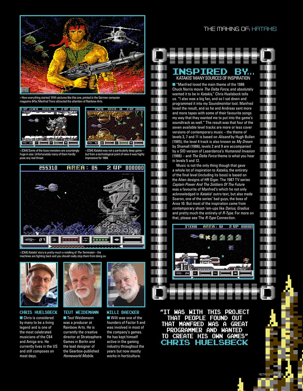 Retro Gamer Preview Pages