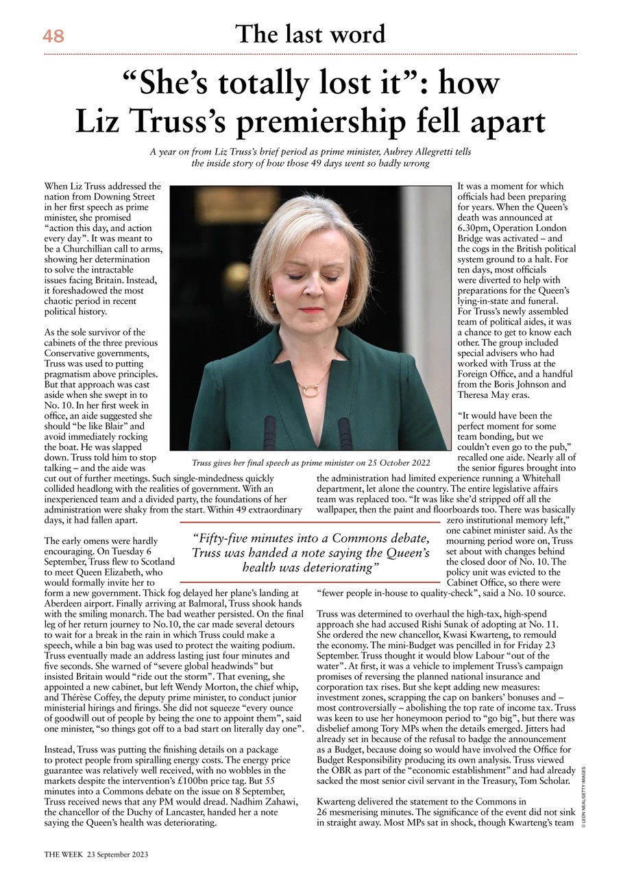 The Week Preview Pages