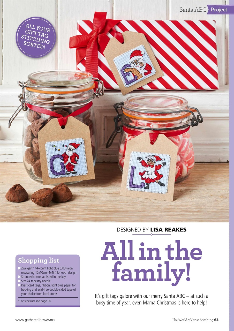 The World of Cross Stitching Preview Pages