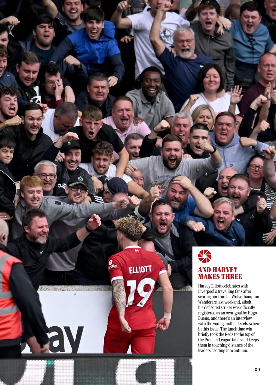 Liverpool FC Programmes Preview Pages
