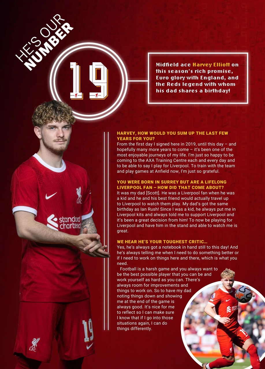 Liverpool FC Programmes Preview Pages