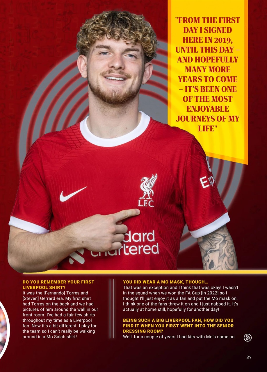 Liverpool FC Programmes Preview Pages