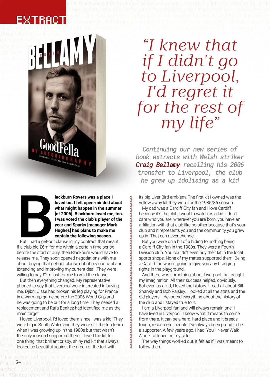 Liverpool FC Programmes Preview Pages