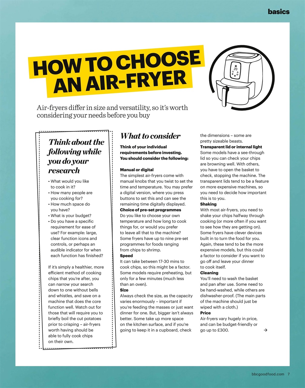 Good Food Magazine Preview Pages