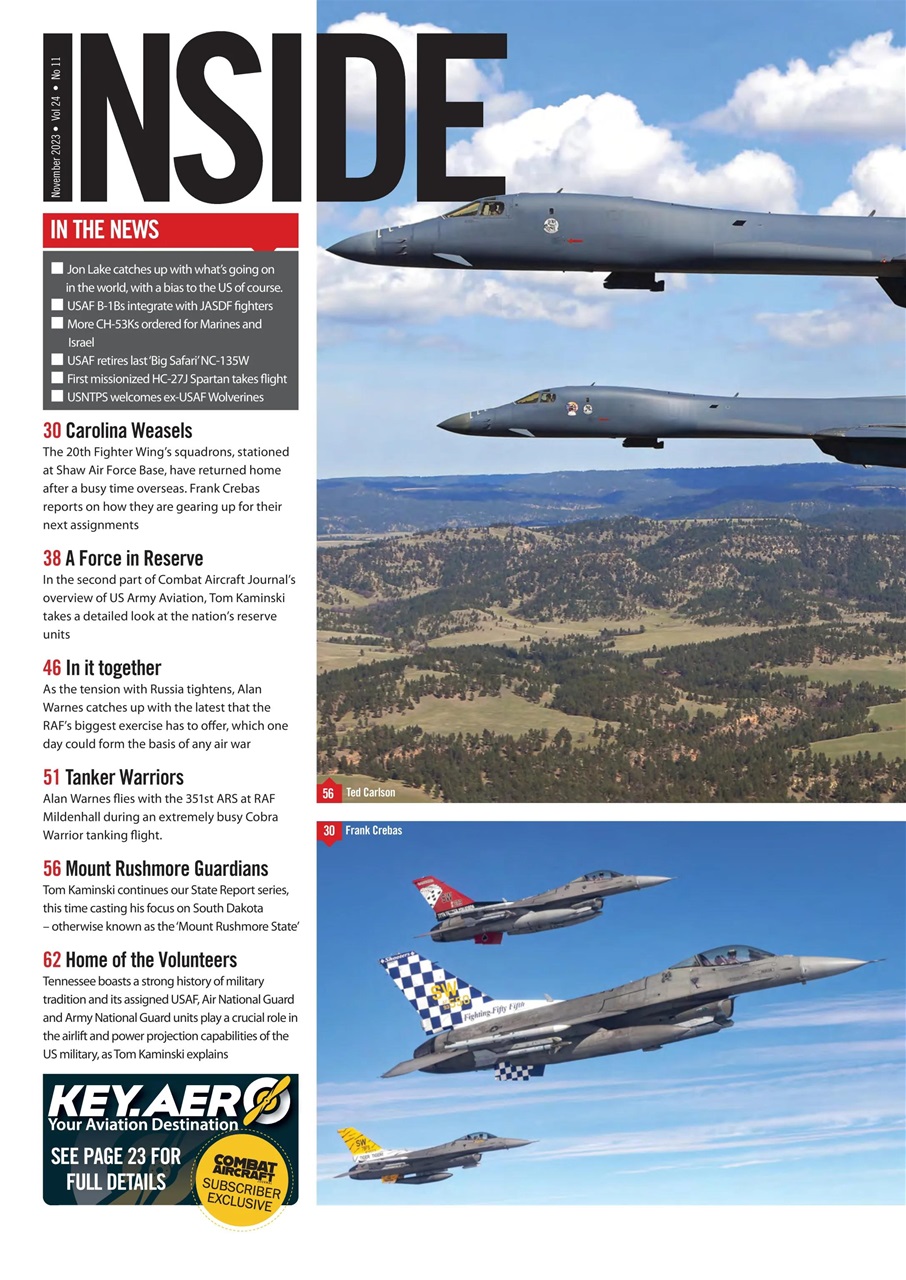 Combat Aircraft Journal Preview Pages