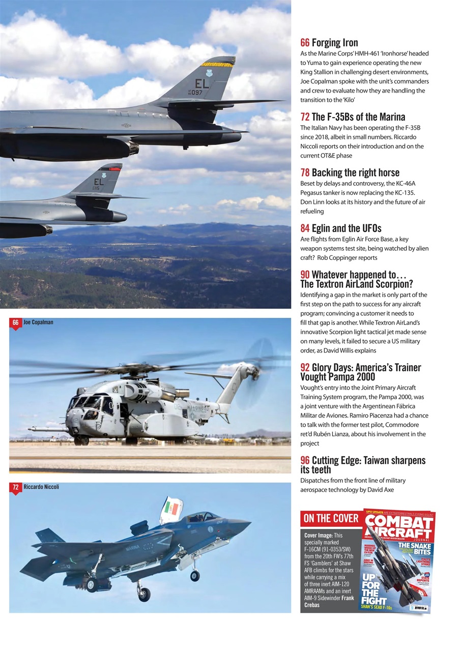 Combat Aircraft Journal Preview Pages