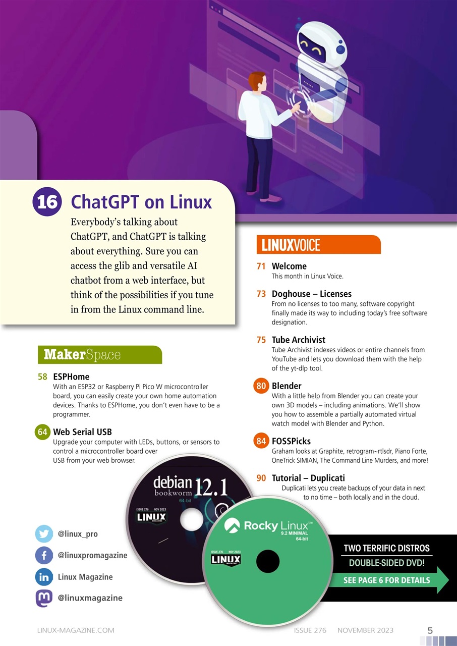 Linux Magazine Preview Pages