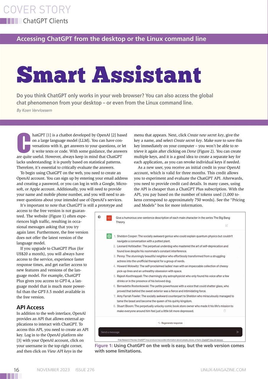 Linux Magazine Preview Pages