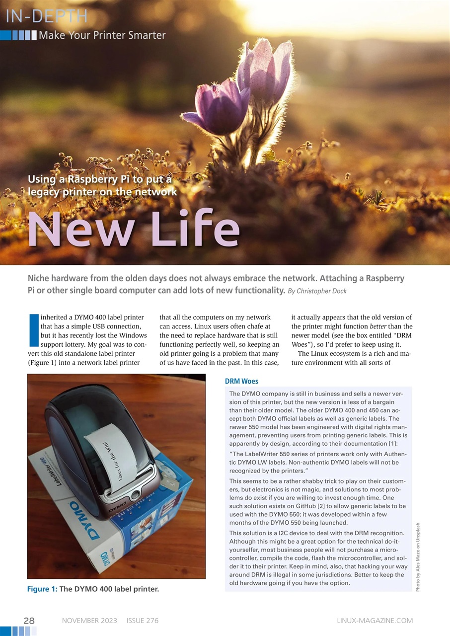 Linux Magazine Preview Pages