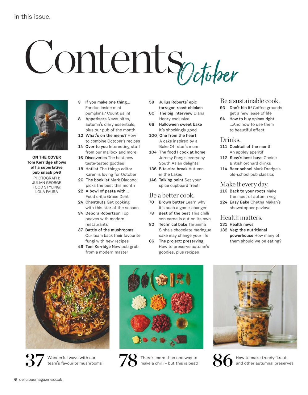 delicious. Magazine Preview Pages