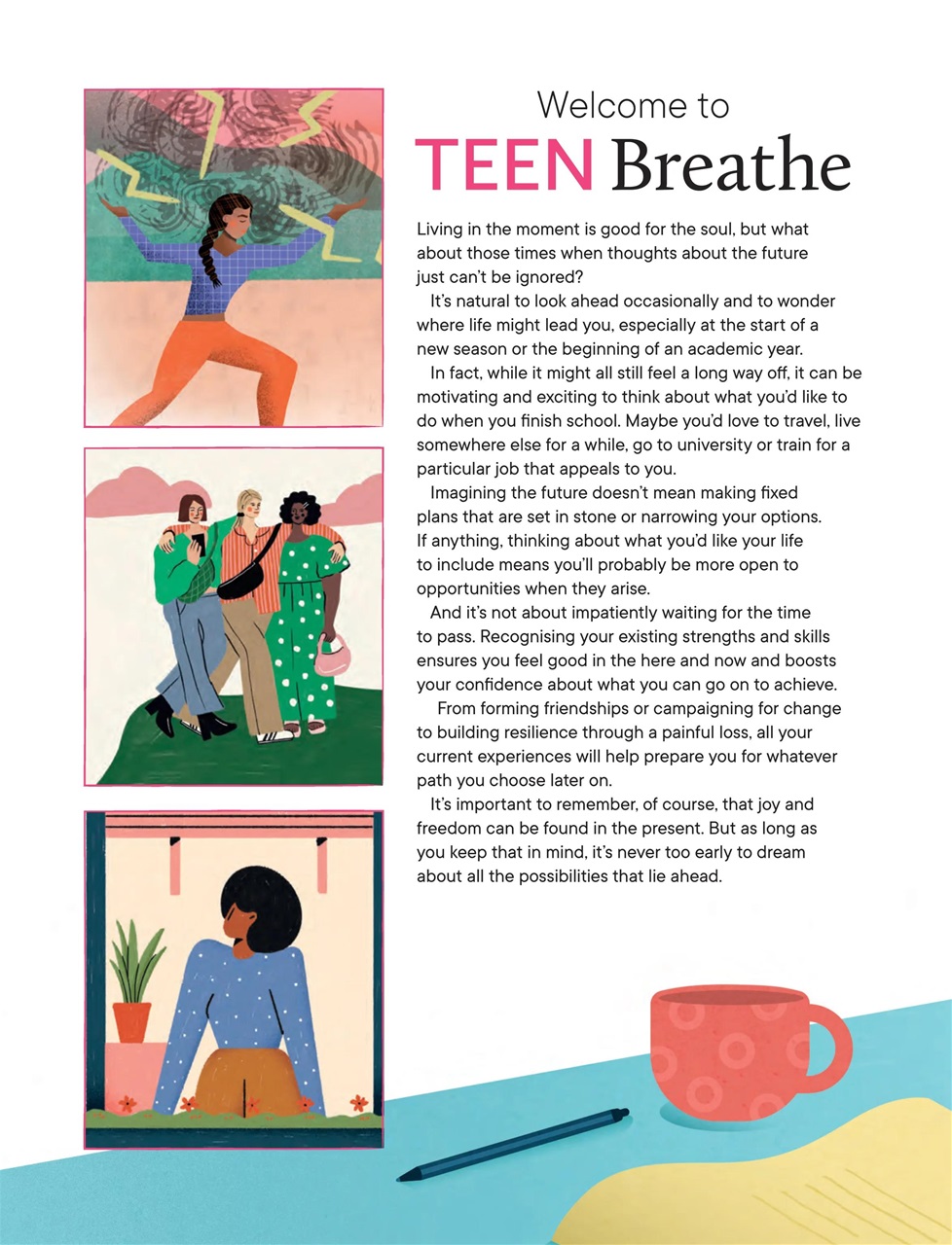 Teen Breathe Preview Pages