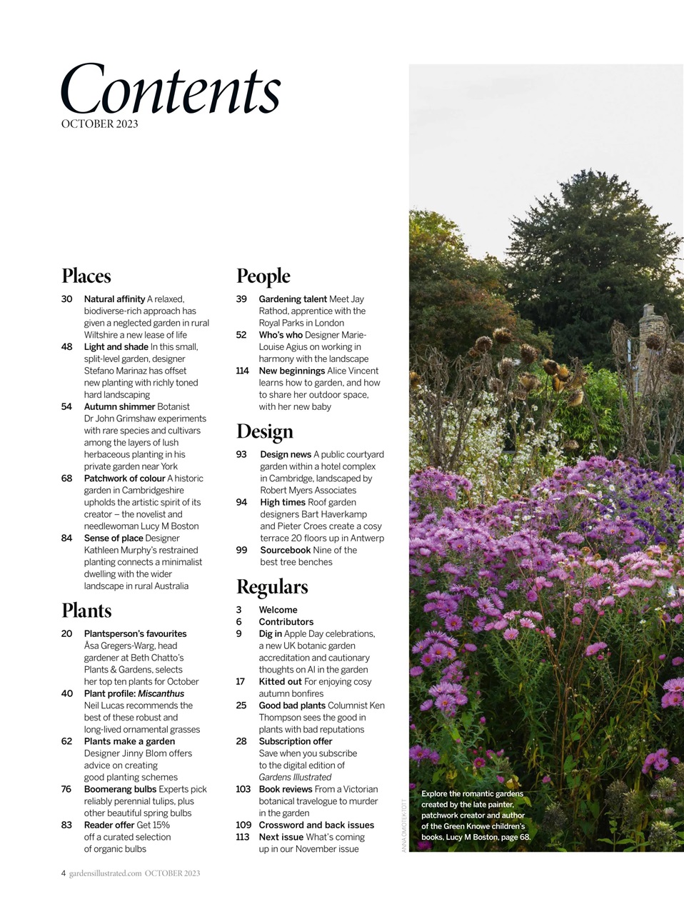 Gardens Illustrated Preview Pages